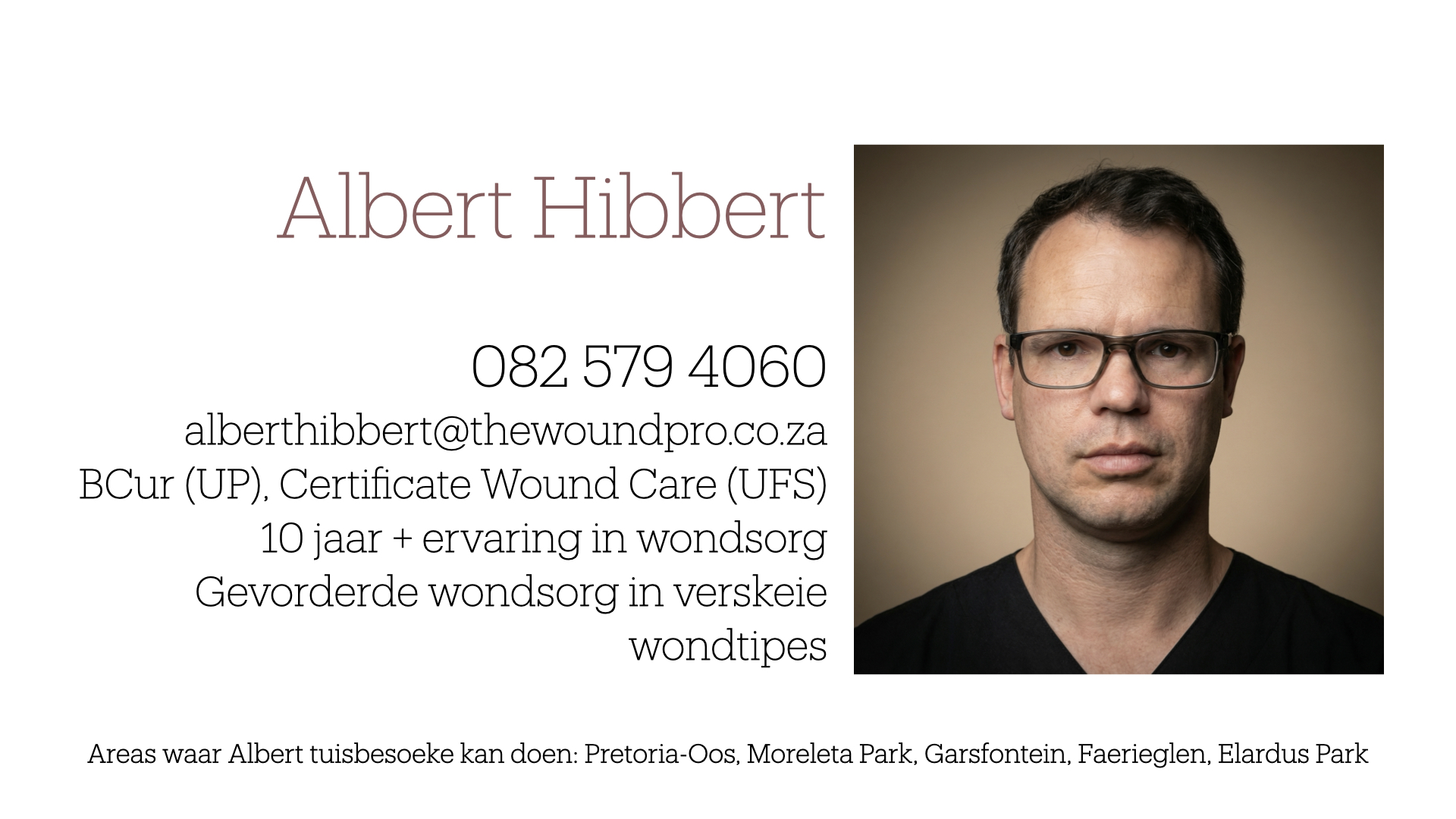 Albert Kontakbesonderhede